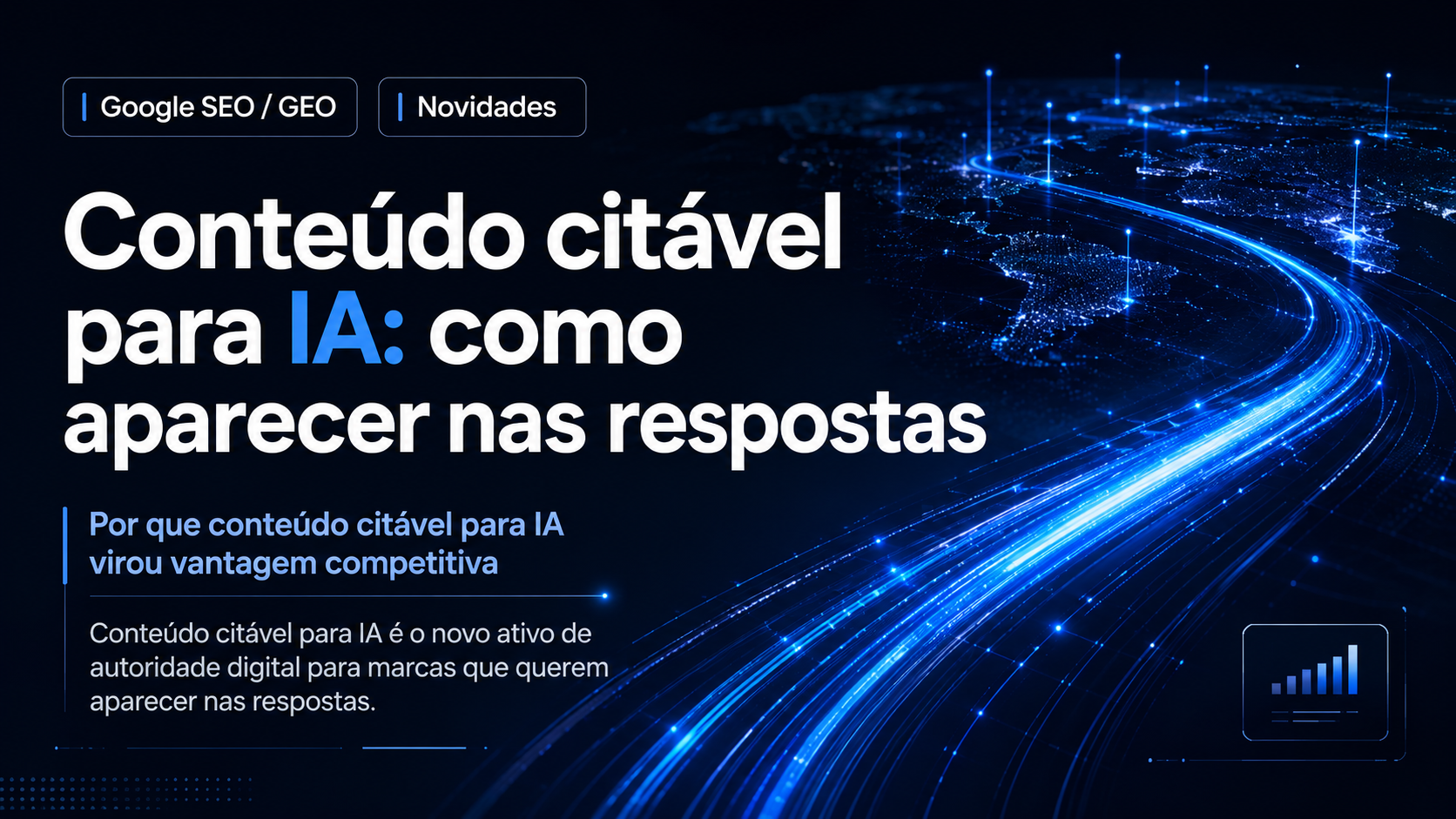 Conteúdo citável para IA: como aparecer nas respostas