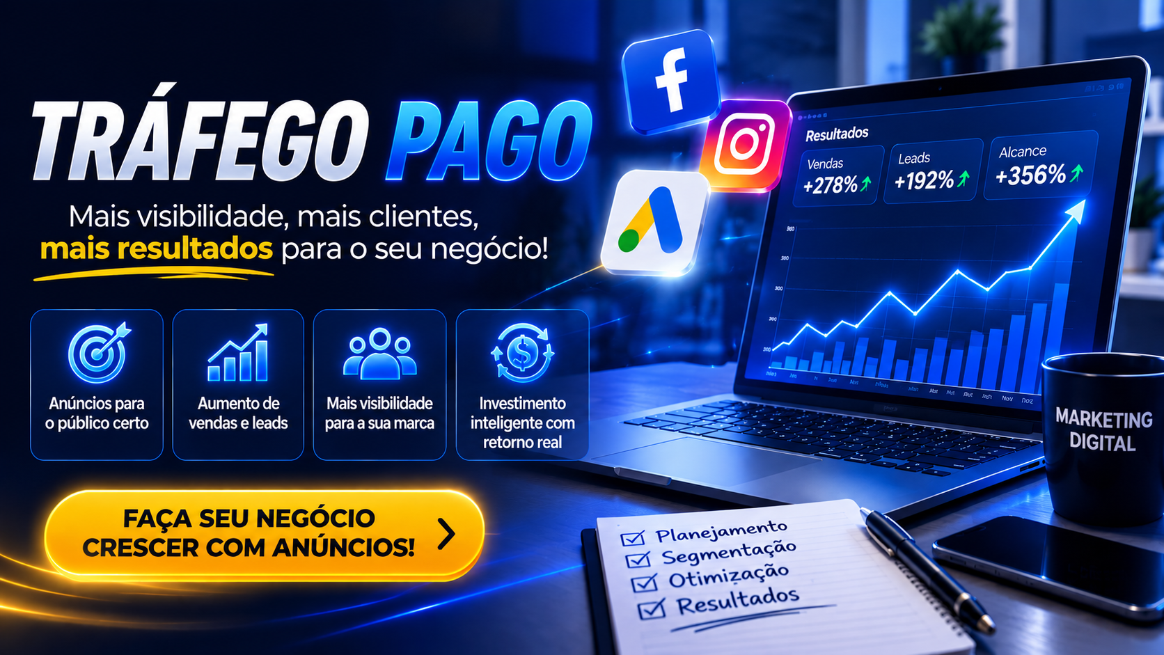 Tráfego Pago em Porto Alegre: Como Google Ads e Meta Ads Podem Aumentar as Vendas da Sua Empresa